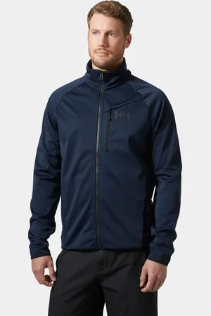 Helly Hansen Herr HP Vindtät Seglarjacka I Fleecejacka 2.0 Marinblå 2XL