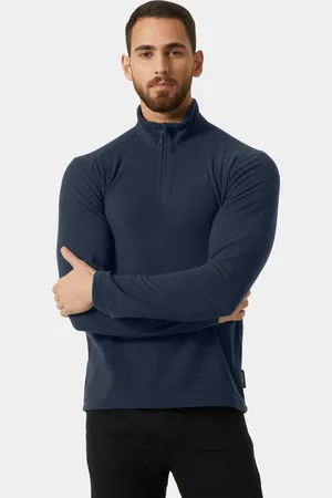 Helly Hansen Herr Daybreaker Varm Fleecejacka Med 1/2 Dragkedja Marinblå M