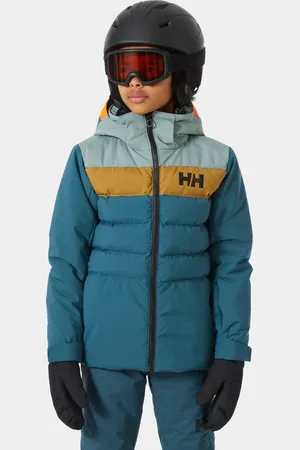 Helly Hansen Jr Cyclone Jacka | Klassisk Skidjacka För Pojkar Grön 152/12