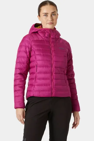 Helly Hansen Dam Verglas Dunjacka Med Huva 2.0 Rosa XL