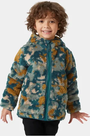Helly Hansen Barn Champ Vändbar Fleecejackajacka Grön 86/1