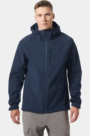 Helly Hansen Herr Paramount Softshell Jacka Med Huva Marinblå 2XL
