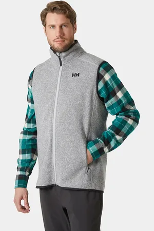 Helly Hansen Herr Varde Fleecejackaväst 2.0 Grå L
