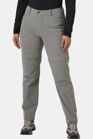 Helly Hansen Dam Elv Light Zip Off Byxor Grå L