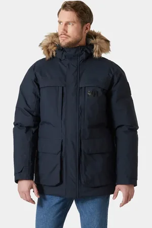 Helly Hansen Herr Nordsjo Urban Komfort Vinterparkas Marinblå L