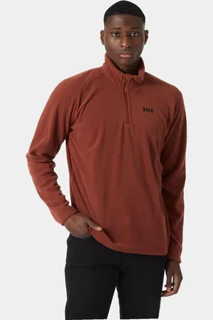 Helly Hansen Herr Daybreaker Varm Fleecejacka Med 1/2 Dragkedja Röd 2XL