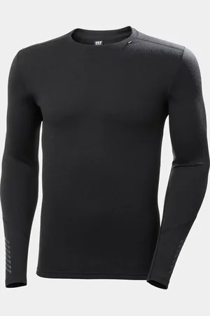 Helly Hansen Herr Lifa Merino Crew Lifa® Baslager Svart 2XL