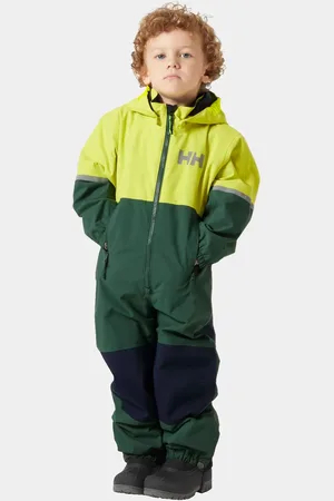 Helly Hansen Barn Storm Vattentät Overall Grön 86/1
