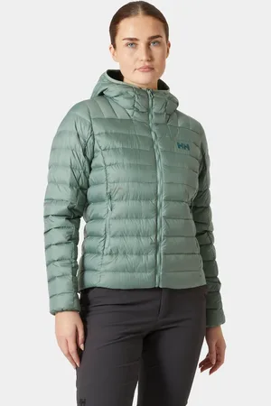 Helly Hansen Dam Verglas Dunjacka Med Huva 2.0 Grön L