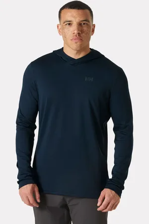 Helly Hansen Herr Lifa Active Solen Protective Luvtröja/munktröja Marinblå 2XL