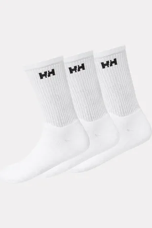Helly Hansen 3-pack Hållbara Bomullsstrumpor Vit 35-38