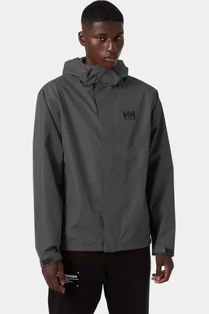 Helly Hansen Herr Seven J Outdoor Regnjacka Svart 2XL