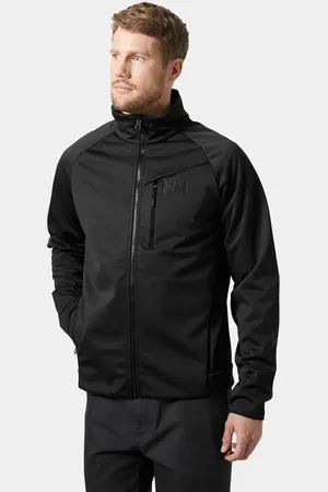 Helly Hansen Herr HP Vindtät Seglarjacka I Fleecejacka 2.0 Grå 2XL
