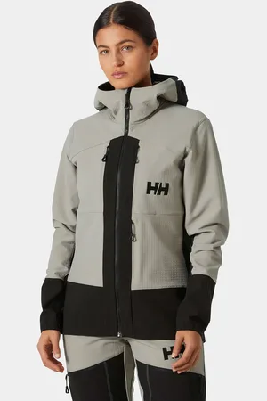 Helly Hansen Dam Odin Backcountry Softshelljacka Grå S