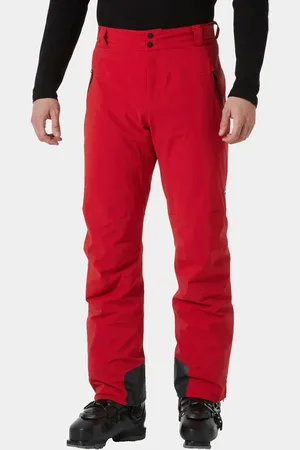 Helly Hansen Herr Alpha Lifaloft Lättviktiga Skidbyxor Röd L
