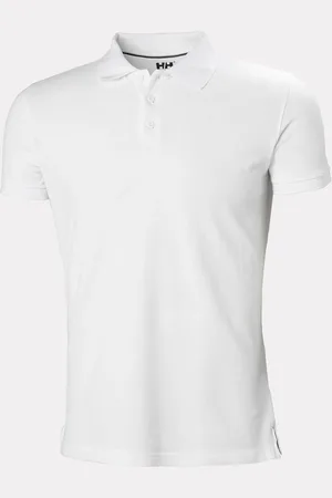 Helly Hansen Herr Crew Piké Snabbtorkande Polotröja Vit 2XL