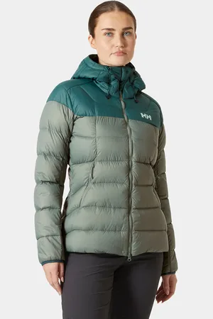 Helly Hansen Dam Verglas Glacier Outdoor Dunjacka Grön L