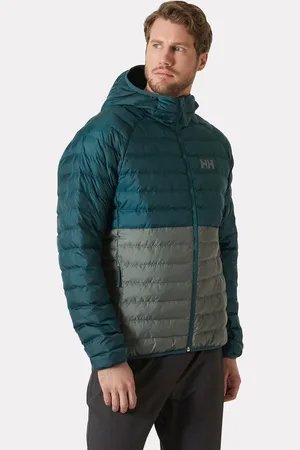 Helly Hansen Herr Banff Vindjacka Med Huva Grön L