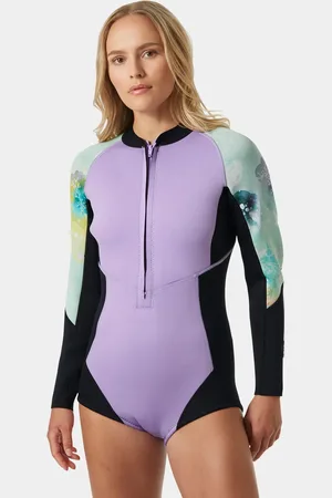 Helly Hansen Dam Waterwear Långärmad Våtdräkt Grön L