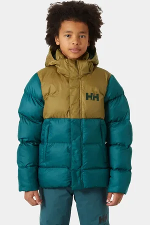 Helly Hansen Junior Vision Puffy Lättviktig Jacka Grön 140/10