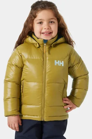 Helly Hansen Barn Isfjord Vinter-dunjacka Brun 86/1