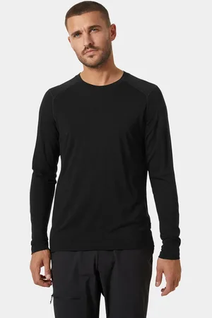 Helly Hansen Herr HH Durawool Crew Långärmad Tröja Svart 2XL
