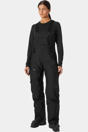 Helly Hansen Dam Powderqueen Förstärkta Hängselbyxor Svart L