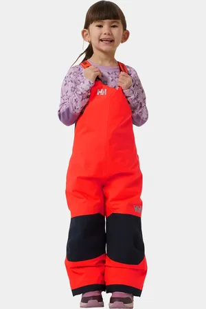 Helly Hansen Barn Rider 2 Vattentäta Hängselbyxor Rosa 140/10