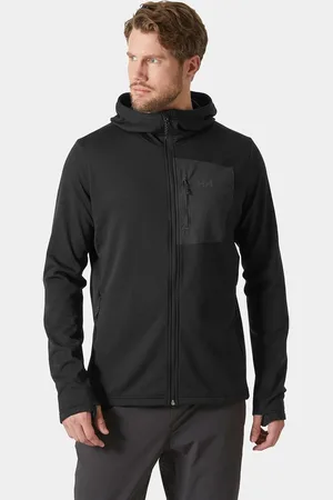 Helly Hansen Herr Versalite Fleecejackajacka Med Huva Svart S
