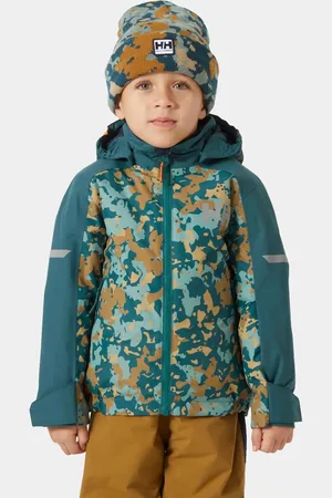 Helly Hansen Barn Legend 2.0 Fodrad Skidjacka Grön 86/1