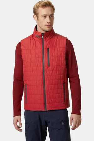 Helly Hansen Herr Crew Fodrad Väst 2.0 Röd 2XL