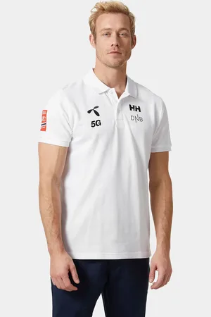 Helly Hansen Herr Crew Piké Snabbtorkande Polotröja Marinblå 2XL