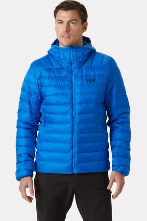 Helly Hansen Herr Verglas Dunjacka Med Huva 2.0 Blå 2XL