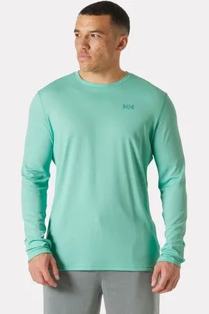 Helly Hansen Herr HH Lifa Active Solen Långärmat Baslager Grön L