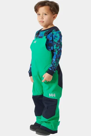 Helly Hansen Barn Rider 2 Vattentäta Hängselbyxor Grön 140/10