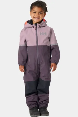 Helly Hansen Barn Storm Vattentät Overall Lila 92/2