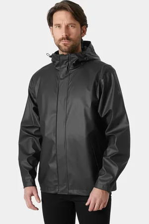Helly Hansen Herr Moss Vindtät Regnjacka Svart 2XL
