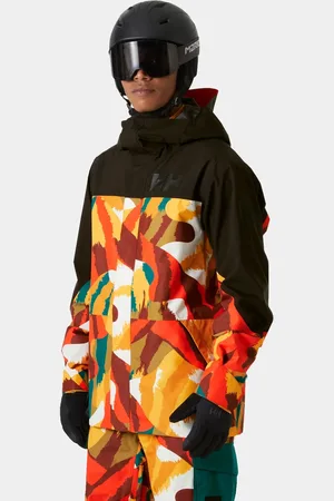 Helly Hansen Herr Ullr™ D Skalskidjacka Med Tryck Orange L