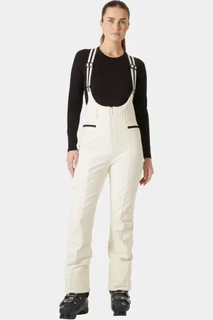 Helly Hansen Dam Avanti Softshell Skidbyxor Med Hängslen Beige L