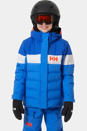 Helly Hansen Junior Girl Diamond Varm Skidjacka Blå 140/10