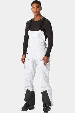 Helly Hansen Herr Sogn Shell Hängselbyxor För Skidåkning Grå 2XL