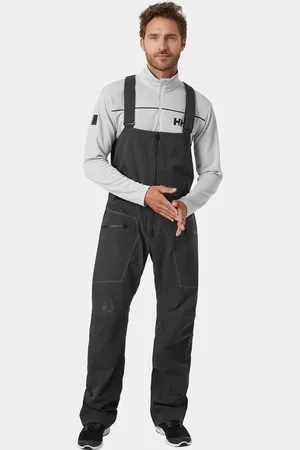 Helly Hansen Herr HP Foil Pro Sailing Hängselbyxor Grå S