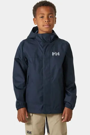 Helly Hansen Junior Vancouver Regnjacka Marinblå 140/10