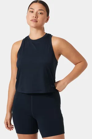 Helly Hansen Dam Ocean Kort Linne Marinblå L