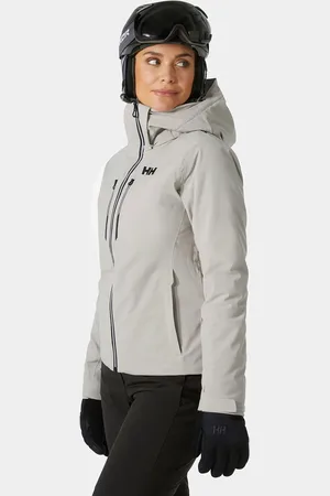 Helly Hansen Dam Alphelia Lättviktig Lifaloft Skidjacka Svart XL