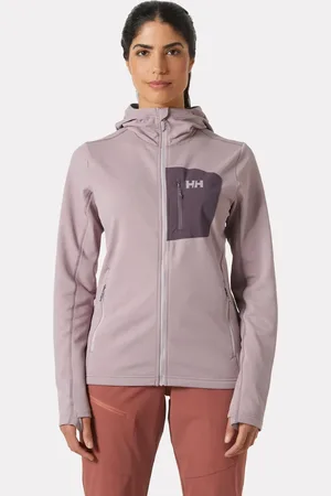 Helly Hansen Dam Versalite Fleecejackajacka Med Huva Lila L