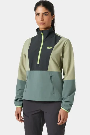 Helly Hansen Dam Cascade Shield Anorak Grön L
