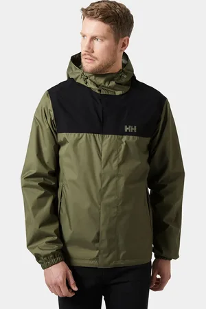 Helly Hansen Herr Vancouver Regnjacka Grön L