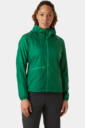 Helly Hansen Dam Rapide Fodrad Vindjacka Grön L
