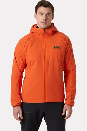 Helly Hansen Herr Odin Stretch Vindjacka Med Huva 2.0 Orange L